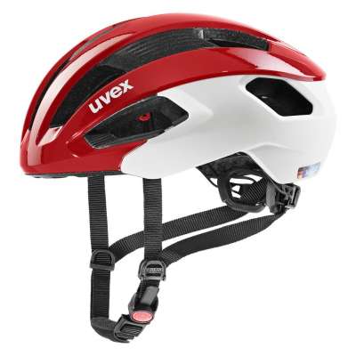 Uvex rise cc, Gr. S/M (52-56 cm), red-white